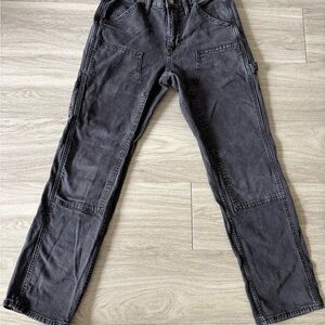 Old Navy Charcoal Straight Carpenter Pants